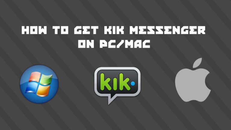 how to download kik on pc without a phone number
